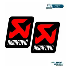 Adesivos Akrapovic Exhaust Escapamento Esportivo Moto Gp
