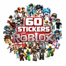 Kit Cartelas Adesivos Roblox Infantil Stickers Bike Gamer