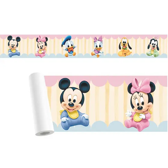 Faixa Adesiva Decorativa Parede Para Quarto Disney 6un
