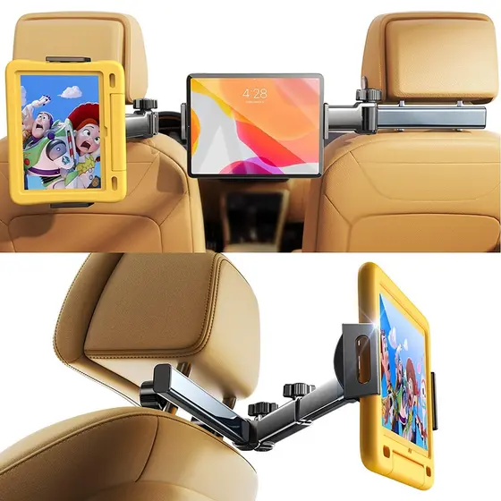 Suporte De Cabeça Para Mesa De Carro Compatível Com Dispositivos Telefones Celulares E Tablet