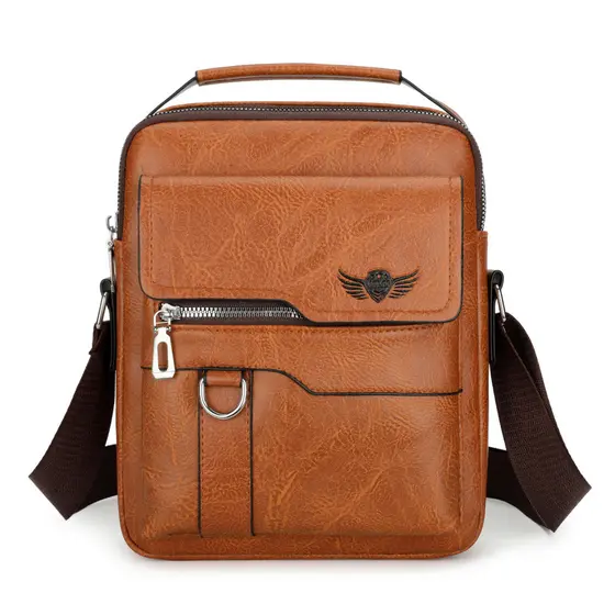 Bolsa Tiracolo Masculina De Mão Mensageiro Multi-Comparência Impermeável