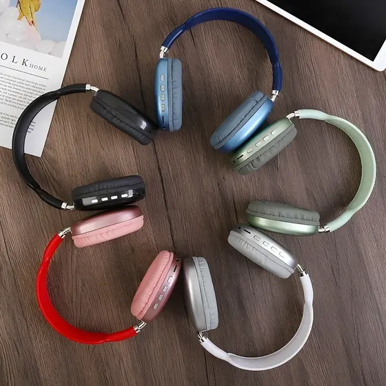Fone De Ouvido Sem Fio Bluetooth  P9 Top Headphone