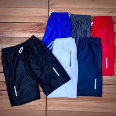 Combo 06 Bermudas Masculinas Básicas - Sem Logo - Lisa - Super Oferta - Queima de Estoque!