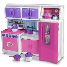 Cozinha Infantil Brinquedo Kit Criança Completa Menina