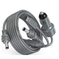 Starlink Mini - Carregador 3 em 1 c/ PD Rápido e Impermeável Compatível Todas Gerações Dc 2m 12v/24v para Carro Entradas