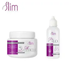 Kit 1 Amolecedor de Calos Slim + 1 Amolecedor de Cutículas 120ml – Manicure e Pedicure Profissional
