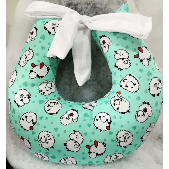 Almofada de Amamentação e Apoio para Bebê – Várias Estampas