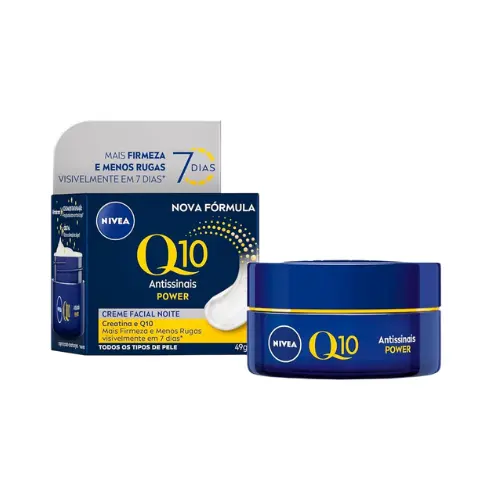Nivea Antisinals + Elasticidade Q10 Power Night 50g