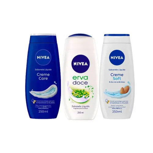 Sabonete Liquido Nivea 250ml - Escolha O Seu