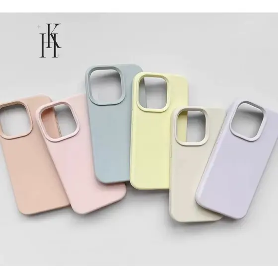 Capinha Case Silicone Aveludada Para iPhone 16/16 Pro/iPhone 16 Pro Max/iPhone 16e/iPhone 16plus Premium
