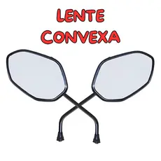 Retrovisor Titan 160 Fan 160 Start 160 LENTE CONVEXA