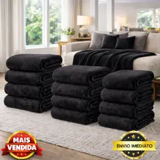Cobertor Casal Soft Manta Antialérgica 2,00x1,80 Mt