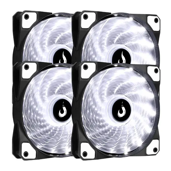 Kit Cooler Fan Led Rise Mode Wind Led 120mm 3pin + Molex