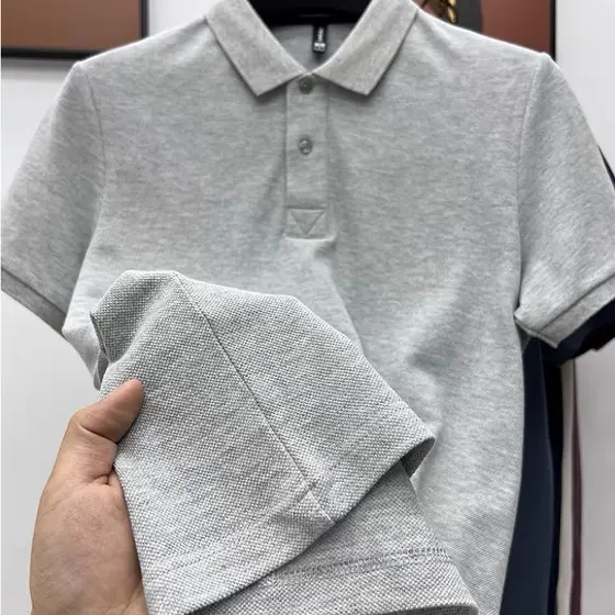 Camiseta polo de masculina diversas cores