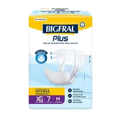 Fralda Bigfral Plus XG 7 Unidades
