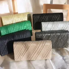 Bolsa Tiracolo / Carteira Feminina Com Glitter Para Festa / Banquete / Casamento WT189-27