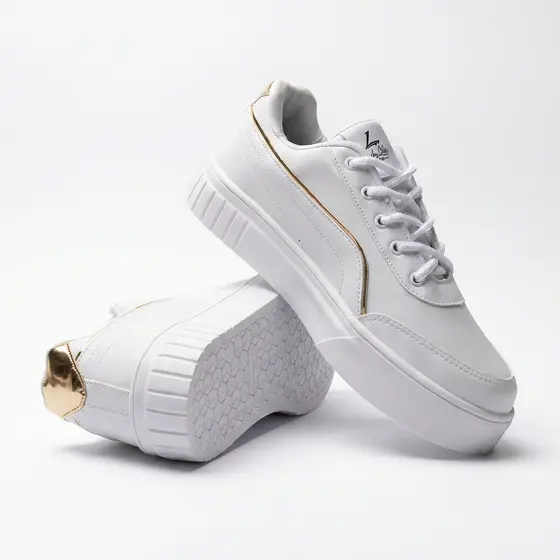 Tênis Feminino Plataforma Casual Super Macio Lançamento Linha Premium