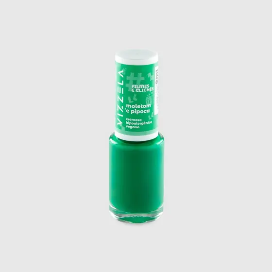 ESMALTES - VIZZELA - HIPOALERGÊNICO - VEGANO - FILMES E CLICHÊS - MOLETOM E PIPOCA