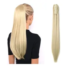 Aplique Cabelo Piranha Organico Liso Aceita Chapinha.