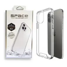 Capa Capinha Space Transparente Anti Impacto Apple para IPhone 13 7 8 Plus Xr 11 12 14 15 16 16E 17 Pro Max Xr Air