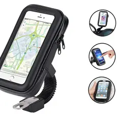Bolsa À Prova D’água De Motocicleta Retrovisor Suporte de Celular 6.5P