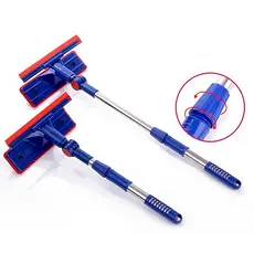 Rodo Limpa Vidros Vidraças Janelas Cabo Extensível Limpeza Geral