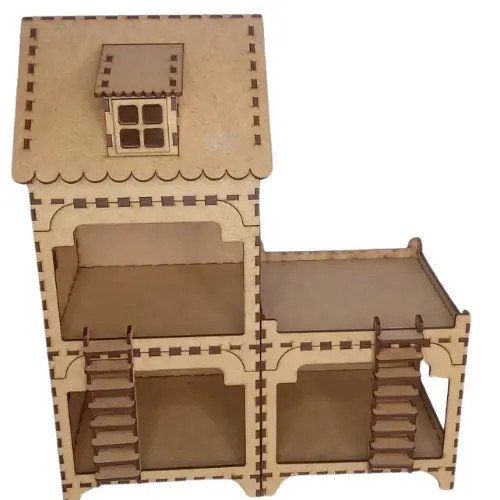 Casinha de boneca modulada, articulada, monte como quizer
