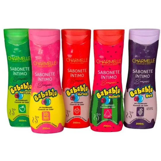 Sabonete Intimo Charmelle 200ml - Diversas Fragancias