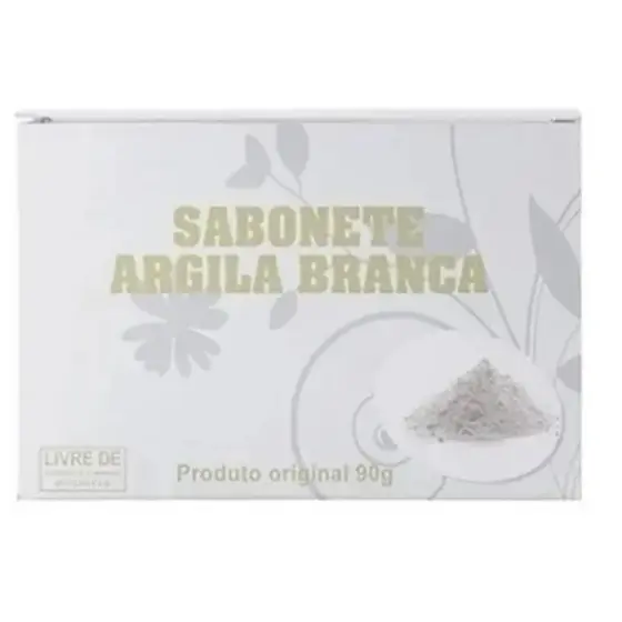 Sabonete ARGILA BRANCA - (12 a 36 unidades)