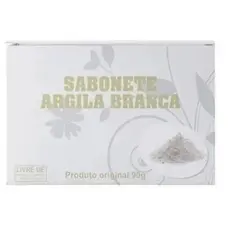 Sabonete ARGILA BRANCA - (12 a 36 unidades)