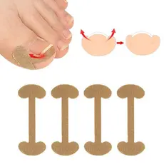 Kit 4/8/12/16 Adesivos Desencrava Unha Encravada Órtese Corretora Podologia Pedicure Tratamento