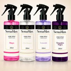 Perfume Casa Roupas Cortina Sofá Cama Aromatizador de Ambiente e Tecidos 260ml SenaMax