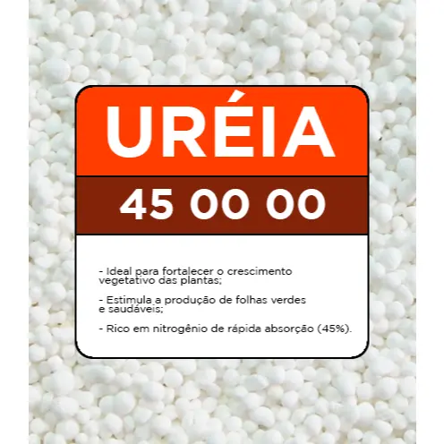 Ureia, adubo fertilizante - NPK 45.00.00 - com 5kG