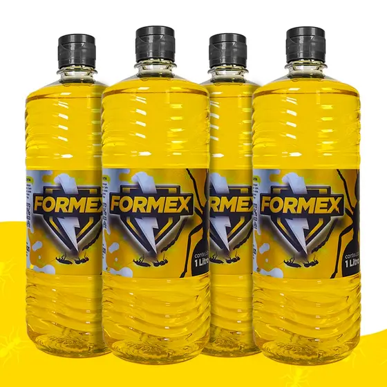 Formex Auxilia no Controle em Diversos Ambientes - 4 Litros + 4 Borrifadores