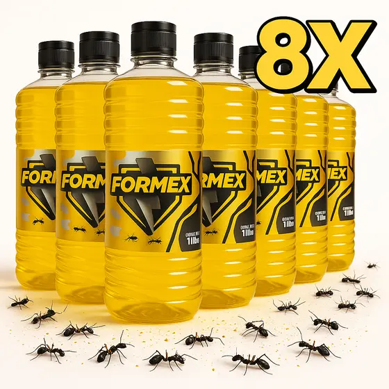 Kit 8 Formex Litro com Fácil Aplicação e Excelente Rendimento