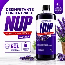 Desinfetante Lavanda Perfumado 1L Para Casa Banheiro Cozinha Pisos Limpeza Profunda Higiene Diário,
