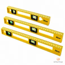 Nível régua 3 bolhas profissional abs de prumo medição nivelador