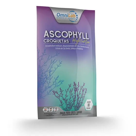 Ascophyll Croquetas High End Line 80g Caes E Gatos  Omnilab