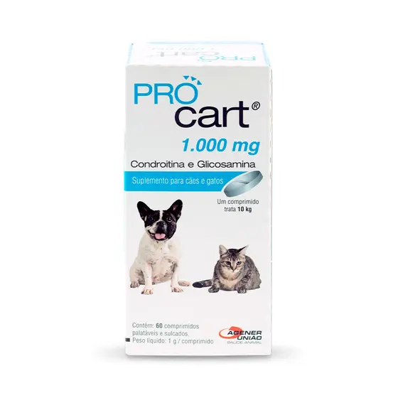 Pro Cart 1000mg c/60 comprimidos - Agener Uniao