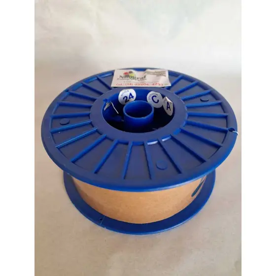 Arame Para Grampeador Galvanizado Miruna 0,70mm Nº 24 Rolo Com  2,2 KG