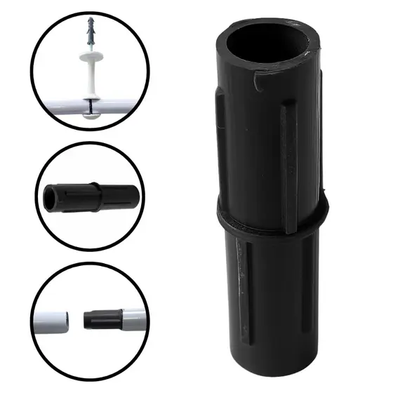 Emenda Para Varão de Cortina (28mm e 19mm) Acessórios de Junção de Varão
