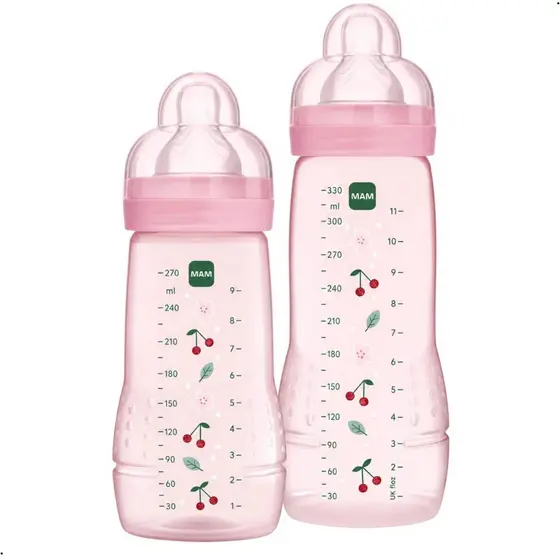 Kit Mamadeira Mam Antivazamento 270ml e 330ml Easy Active
