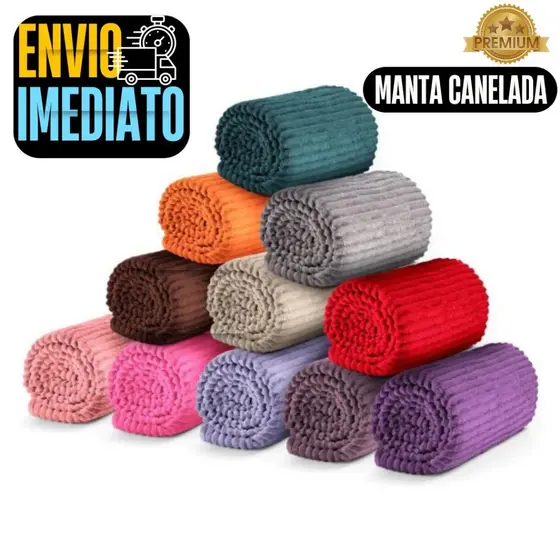 Manta Soft Canelada Lisa Antialergica Bebe Pet 1.00 x 0.90 Premium