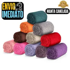 Manta Soft Canelada Lisa Antialergica Bebe Pet 1.00 x 0.90 Premium