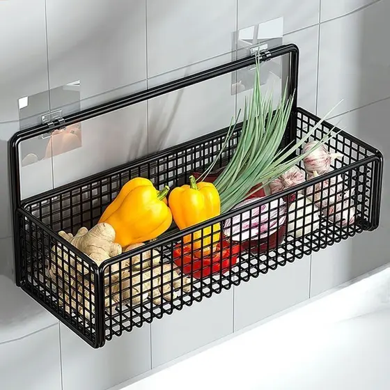 Suporte de canto para cozinha e banheiro - Organizador Multiuso à prova de ferrugem