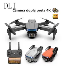 DLI Drone E99 Com Câmera 4k HD Grande Angular WiFi Posicionamento Visual