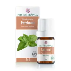 Phytoterápica Óleo Essencial Patchouli 5ml – Equilíbrio Emocional, Pele Saudável