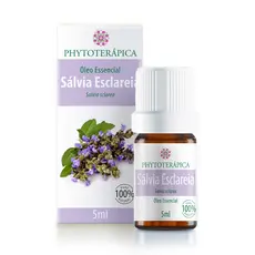 Phytoterápica Óleo Essencial Sálvia Esclareia 5ml – Natural – Aromaterapia, Equilíbrio e Bem-Estar​