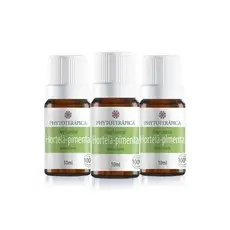 Kit 3x Óleo Essencial de Hortelã-Pimenta (Menta) - 10ml