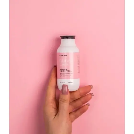 Sabonete Líquido Facial Glance Care Rare Way 120ml Skin Care limpeza facial adstringente hidratante limpeza dos poros